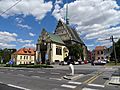 Pardubice, náměstí Republiky, kostel svatého Bartoloměje