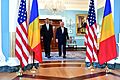 Secretary Tillerson and Romanian President Iohannis Meet Before Reporters in Washington (34356507264)