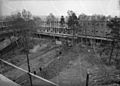 Stevenage Town Square building works in 1959