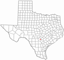 Location of Kirby, Texas