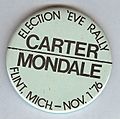 Carter Mondale button 1976