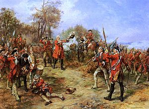 Hillingford - George II at the Battle of Dettingen.jpg