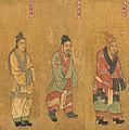 Korean ambassadors to the Tang court, 7th century CE