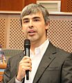 Larry Page in the European Parliament, 17.06.2009 (cropped)