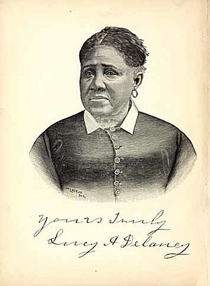 "Yours Truly", Lucy A. Delaney, The New York Public Library Digital Collections