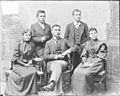 Portrait of Marsdin, Non-Native Man, and Group of Students SEP 1893