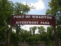 Riverfront Park in Wharton, TX IMG 1057