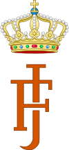 Royal Monogram of Prince Johan Friso of the Netherlands