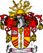 Arms of the county borough corporation