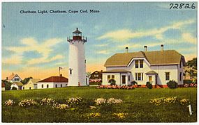 Chatham Light, Chatham, Cape Cod, Mass (72826)