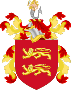 Coat of Arms of Mirabeau B. Lamar