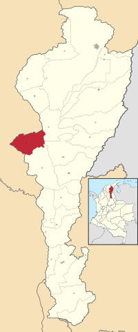 Location of the municipality and town of Astrea in the Department of Cesar.