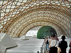 La pavillon du Japon (Expo. universelle de Hanovre 2000) (4936016394)