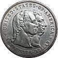 Lafayette dollar obverse