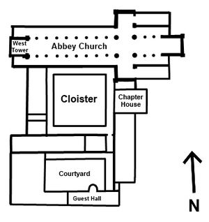 Leicester Abbey Plan (cropped)