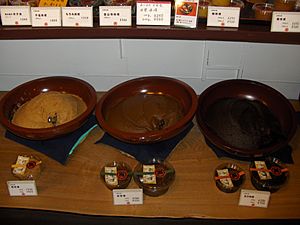 Miso paste by wilbanks in Nishiki Ichiba, Kyoto