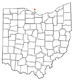 Location of South Bass Island, Ohio