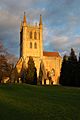 Pershore Abbey from the west