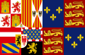 Royal Standard of England (1554–1558)