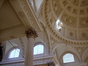 St Stephen Walbrook dome and windows
