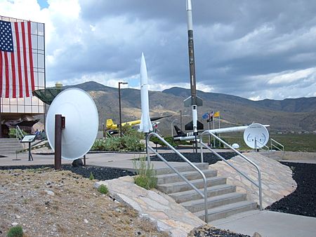 Whisper dishes New Mexico Museum of Space History