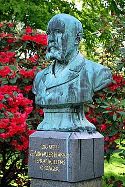 Armauer Hansen - Jo Visdal - Botanisk hage - Bergen 3