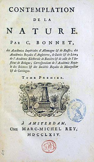 Bonnet, Charles – Contemplation de la nature, 1764 – BEIC 8687911