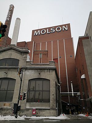 Former Molson Brewery Montreal Main Building