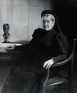 Madame Pasteur. Photograph after A. Edelfeldt, 1899. Wellcome V0026987.jpg