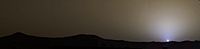 Mars sunset PIA01547