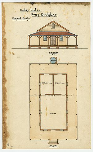 Port Douglas Court House - Architectural Plans, 1879
