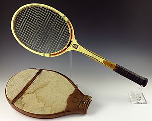 Tennis racket owned by Gerald R. Ford