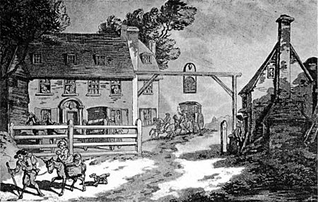 The Cock Hotel, 1789