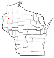 Location of Maple Plain, Wisconsin