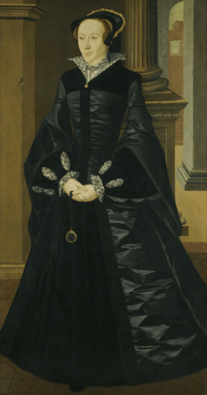 William Scrots Portrait of a Lady Probably Margaret Douglas