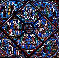 Chartres - Vitrail de la Vie de Joseph