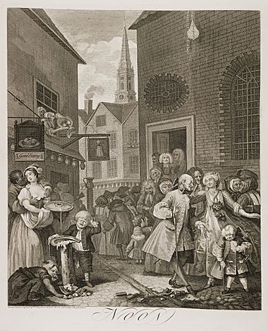 Four Times of the Day - Noon - Hogarth