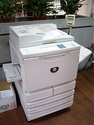 Fuji Xerox Document Centre 505 and Taiwan Xerox Walk-In 120D at ROC National Central Library 20101211