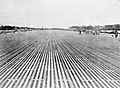 Improved main runway of RAF Changi after completion in 1946
