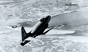 Lockheed XF-14A over Muroc Maru