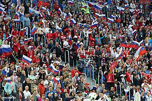 Russian fans FIFA 2018