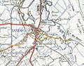 Sandwich kent map1945