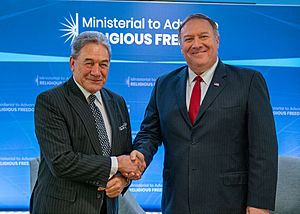 Secretary Pompeo Meets With New Zealand Foreign Minister Peters