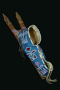 The Childrens Museum of Indianapolis - Kiowa cradle board - overall
