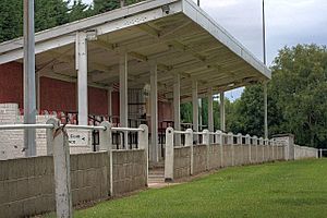 The Stand, Guisborough Town Football Club - geograph.org.uk - 1410077