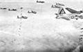 B-17G formation on bomb run