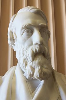 Bust of Prof John Goodsir by David Watson Stevenson, Old College, University of Edinburgh