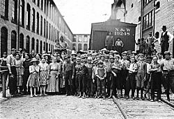 Child workers in Fries, Virginia