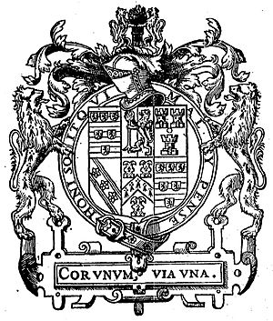 Coat of arms William Cecil 1597