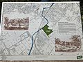 Croydon Canal information board Betts Park, Anerley